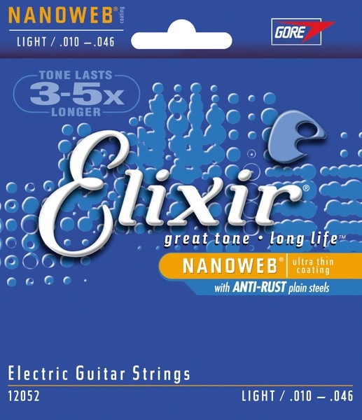 Christchurch kleurstof Knop ELIXIR 12052 Elektrische gitaarsnaren NANOWEB LIGHT .010 /.046 - Snaren -  Gitaar onderdelen kopen? Betaalbare onderdelen & accessoires